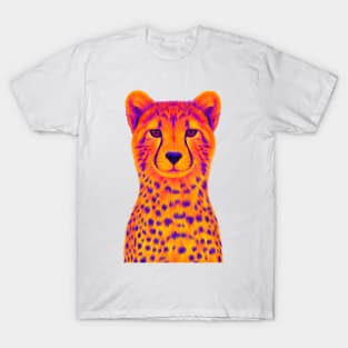 Orange and Purple Cheetah T-Shirt